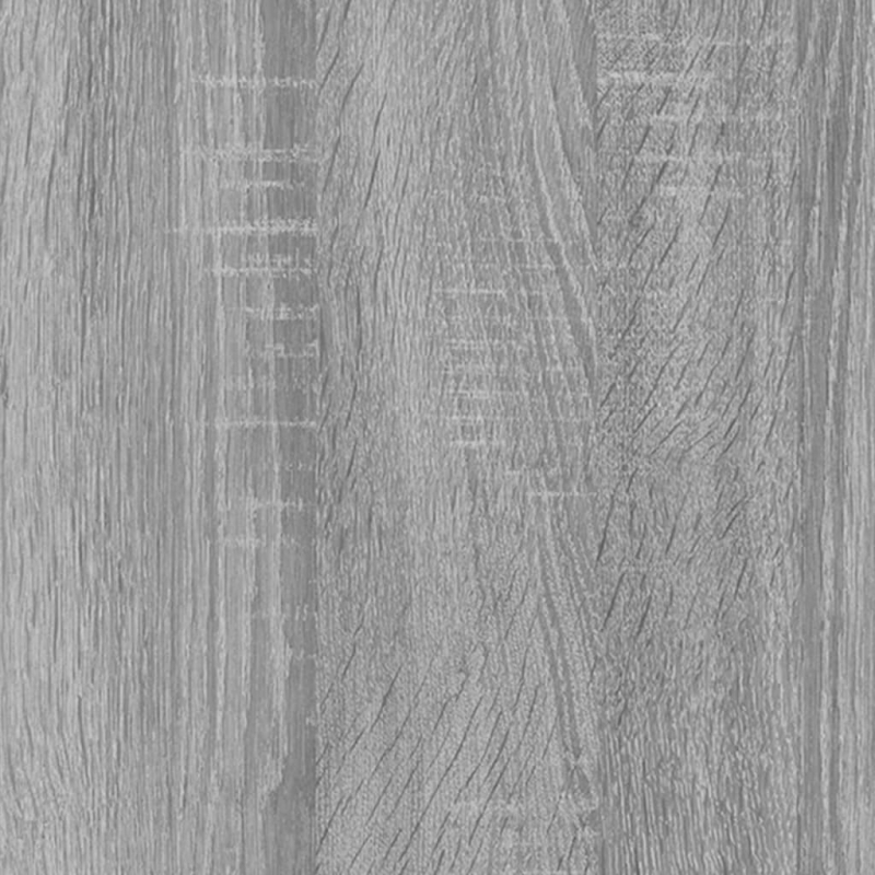 CD-Regal Grau Sonoma 100x23x89,5 cm Holzwerkstoff