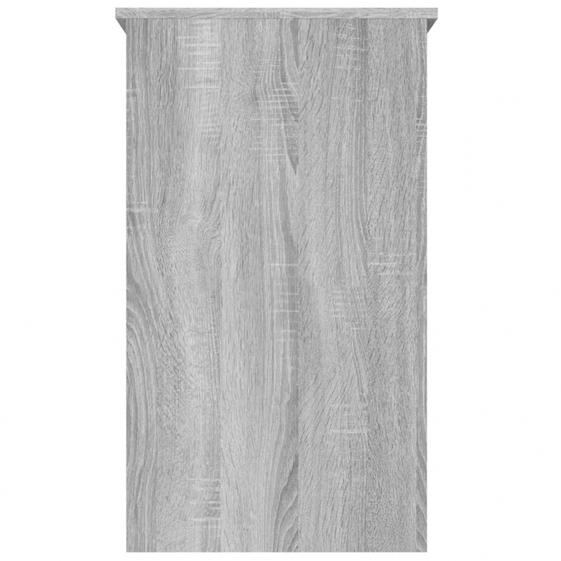 Schreibtisch Grau Sonoma 90x45x76 cm Holzwerkstoff