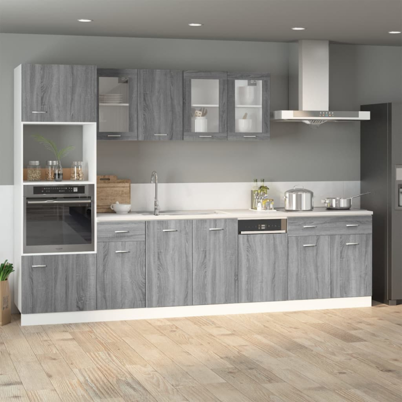 Unterschrank mit Schublade Lyon Grau Sonoma 40x46x81,5 cm