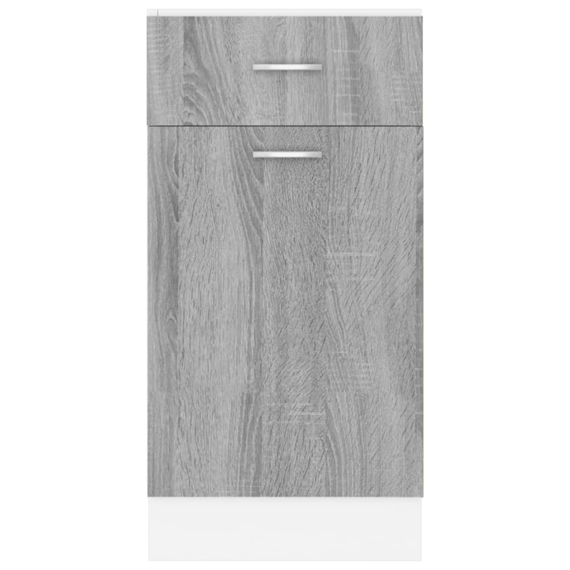 Unterschrank mit Schublade Lyon Grau Sonoma 40x46x81,5 cm