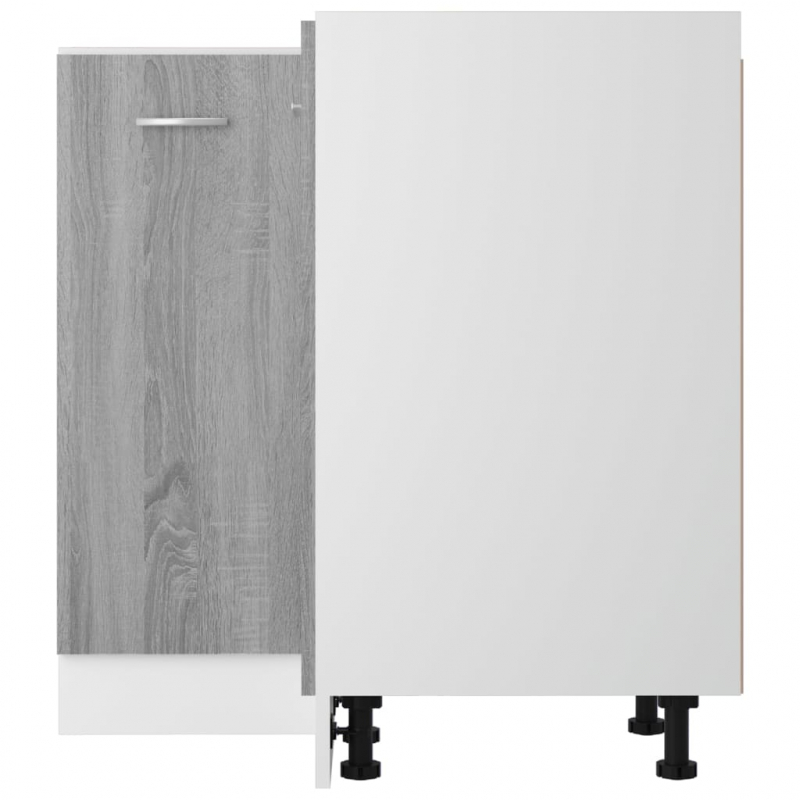 Küchenschrank Lyon Grau Sonoma 75,5x75,5x81,5 cm Holzwerkstoff