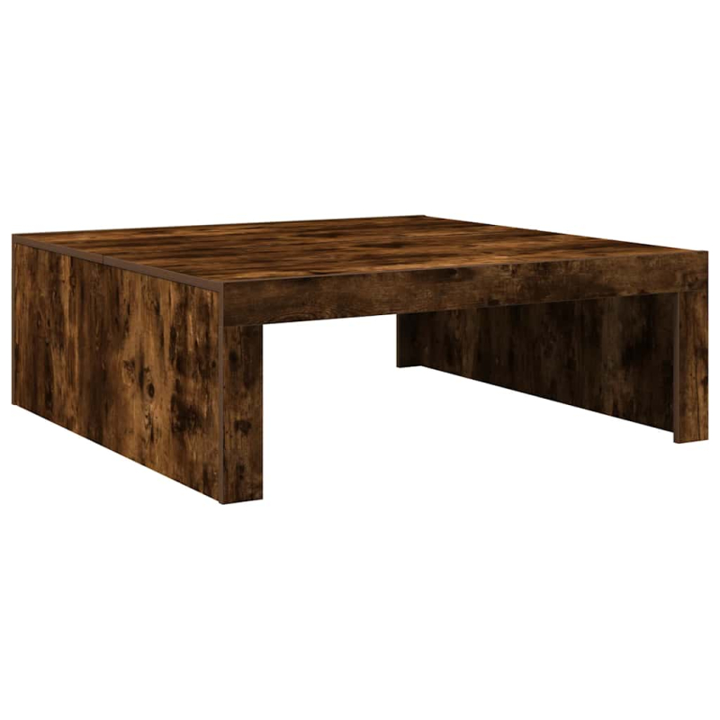 Couchtisch Räuchereiche 100x100x35 cm Holzwerkstoff