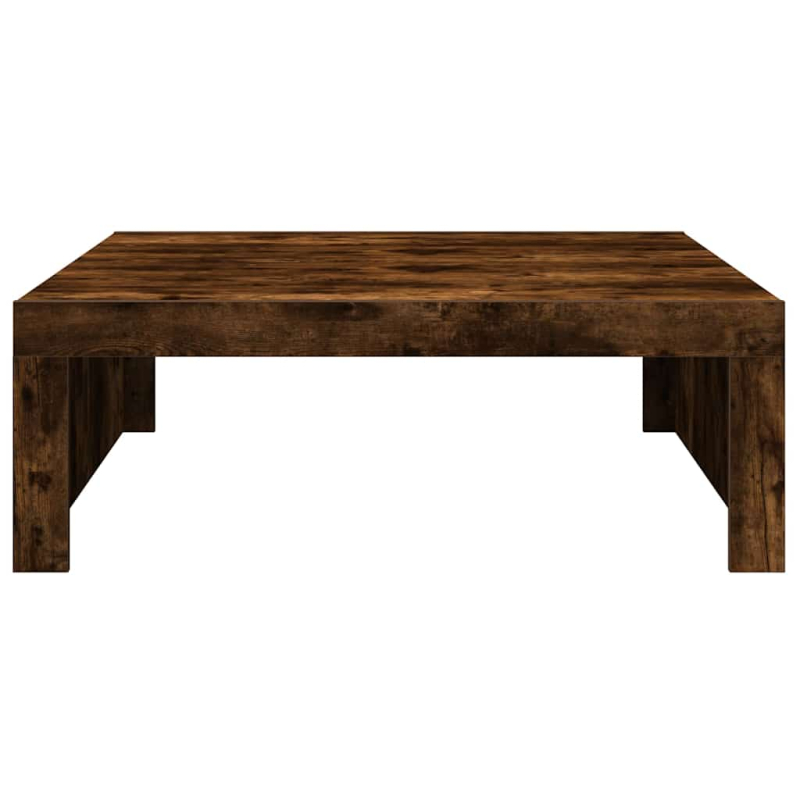 Couchtisch Räuchereiche 100x100x35 cm Holzwerkstoff