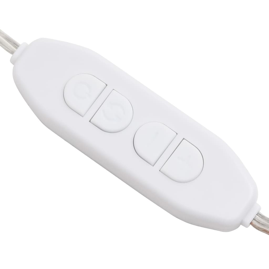 Spiegel mit LED-Leuchten 60x30 cm Glas Oval