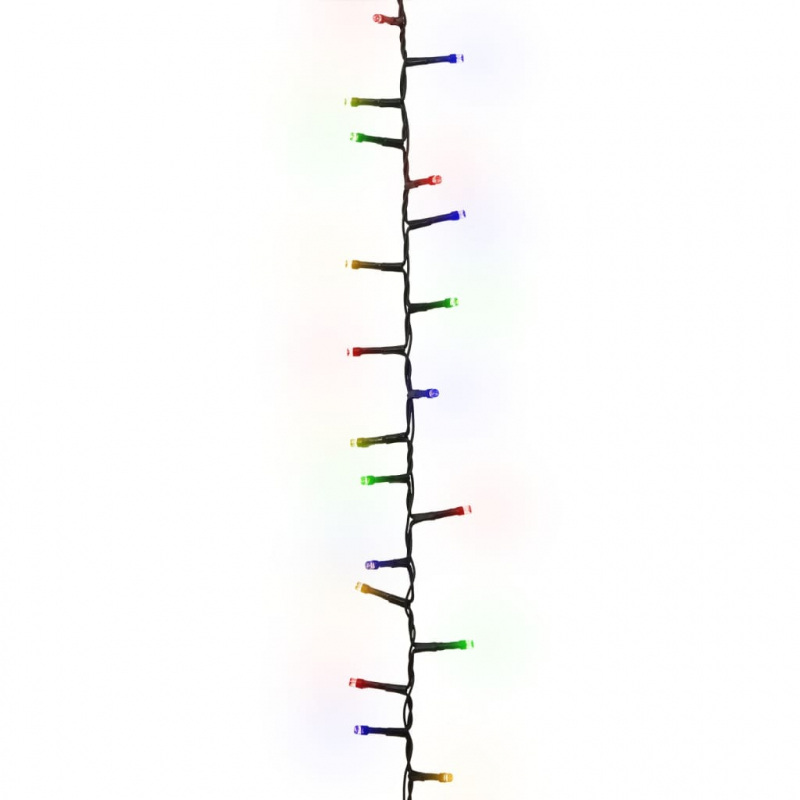 LED-Lichterkette mit 400 LEDs Mehrfarbig 13 m PVC