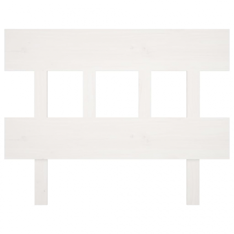 Kopfteil Weiß 93,5x3x81 cm Massivholz Kiefer