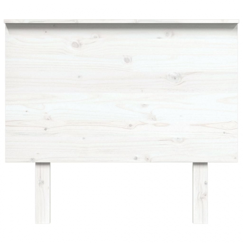 Kopfteil Weiß 94x6x82,5 cm Massivholz Kiefer