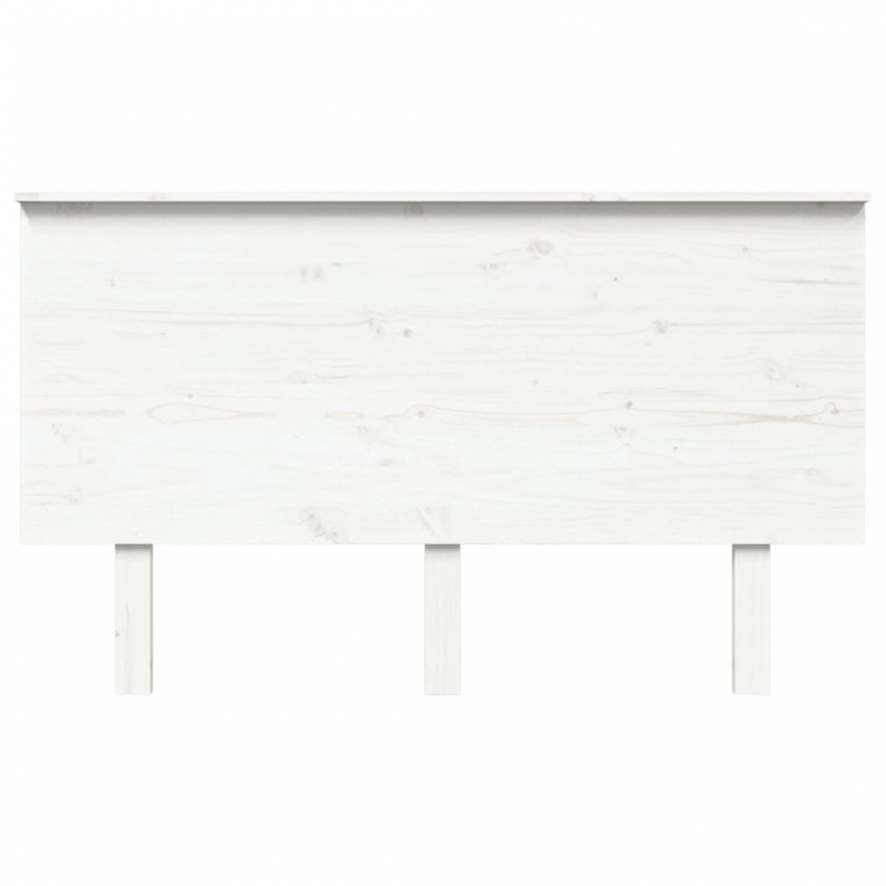 Kopfteil Weiß 139x6x82,5 cm Massivholz Kiefer