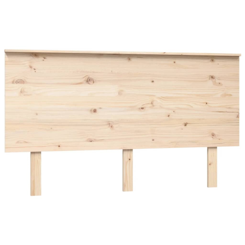 Bett-Kopfteil 144x6x82,5 Massivholz Kiefer