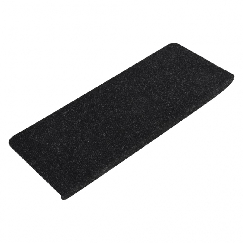Stufenmatten Selbstklebend 15 Stk. 65x24,5x3,5 cm Anthrazit