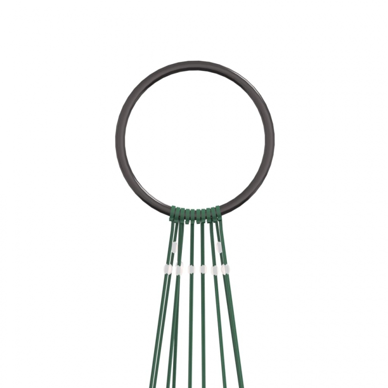 LED-Weihnachtsbaum für Fahnenmast Warmweiß 310 LEDs 300 cm