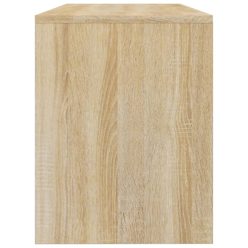 Schminkhocker Sonoma-Eiche 70x35x45 cm Holzwerkstoff