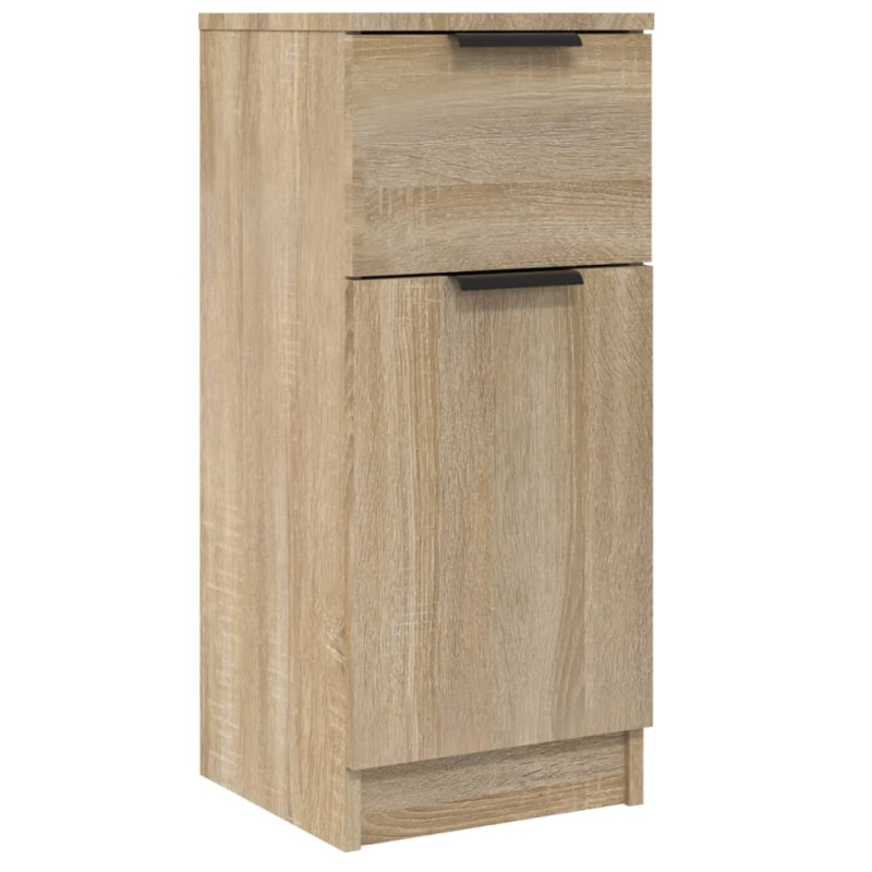 Sideboards 2 Stk. Sonoma-Eiche 30x30x70 cm Holzwerkstoff