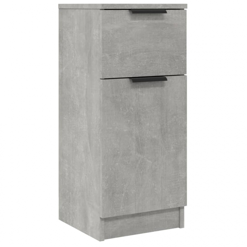 Sideboard Betongrau 30x30x70 cm Holzwerkstoff