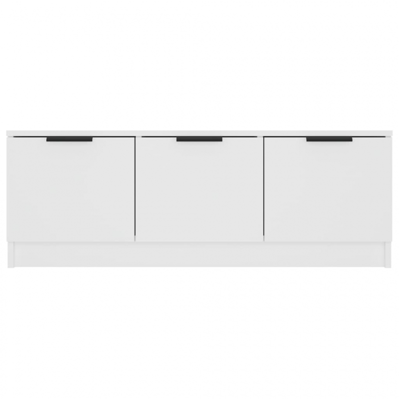 TV-Schrank Weiß 102x35x36,5 cm Holzwerkstoff