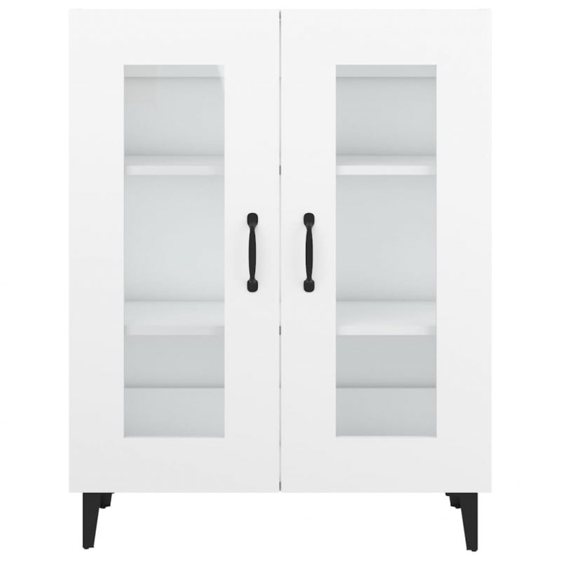 Sideboard Weiß 69,5x34x90 cm Holzwerkstoff