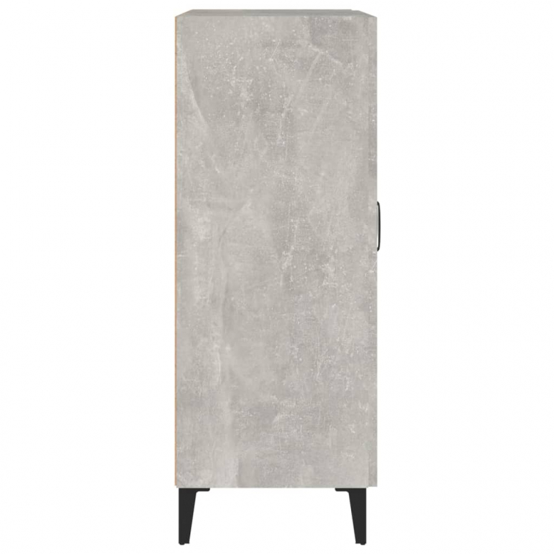 Sideboard Betongrau 69,5x34x90 cm Holzwerkstoff