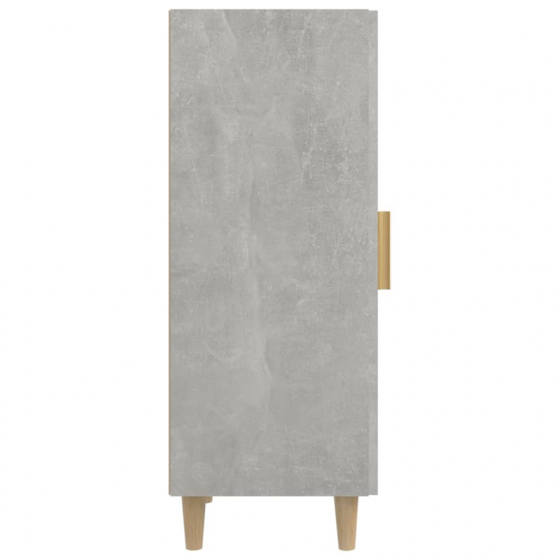 Sideboard Betongrau 34,5x34x90 cm Holzwerkstoff