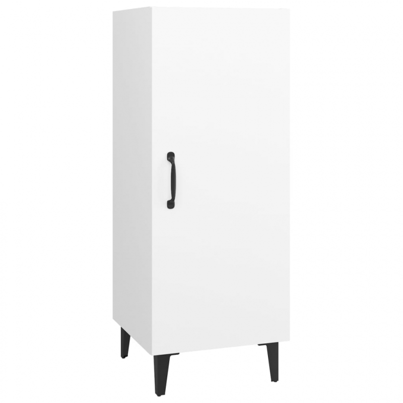 Sideboard Weiß 34,5x34x90 cm Holzwerkstoff