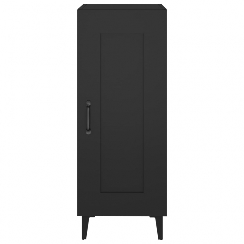 Sideboard Schwarz 34,5x34x90 cm Holzwerkstoff
