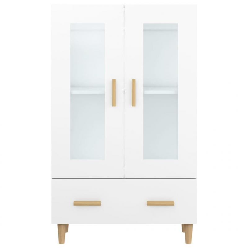 Highboard Weiß 70x31x115 cm Holzwerkstoff
