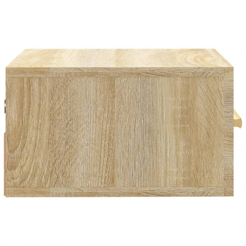 Wand-Nachttisch Sonoma-Eiche 35x35x20 cm