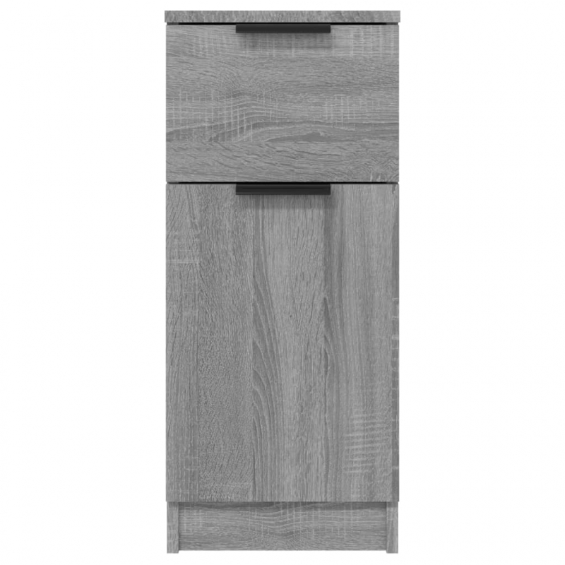 Sideboards 2 Stk. Grau Sonoma 30x30x70 cm Holzwerkstoff