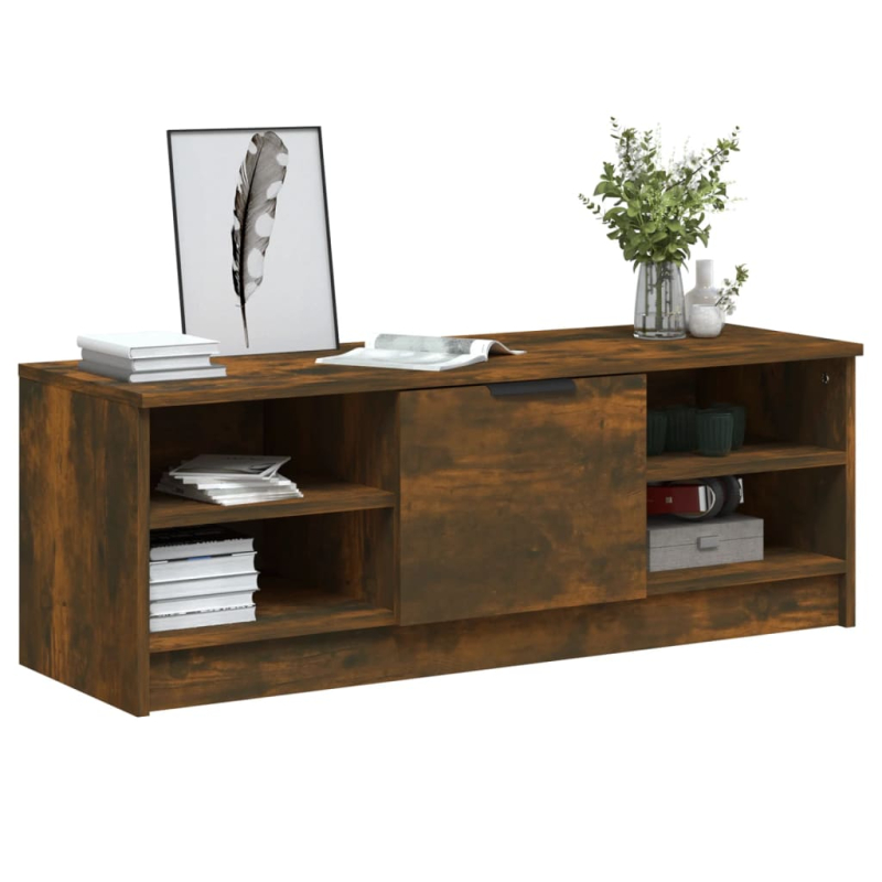 TV-Schrank Räuchereiche 102x35,5x36,5 cm Holzwerkstoff