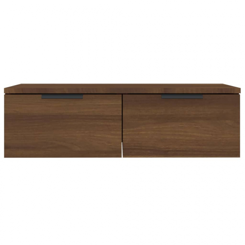 Wandschrank Braun Eichen-Optik 68x30x20 cm Holzwerkstoff
