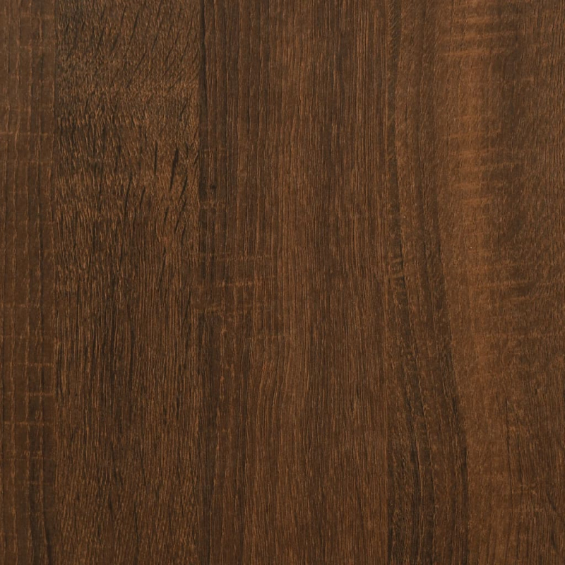 Wandschrank Braun Eichen-Optik 102x30x20 cm Holzwerkstoff