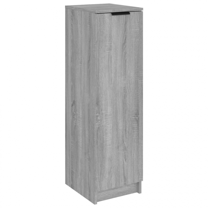 Schuhschrank Grau Sonoma 30x35x100 cm Holzwerkstoff