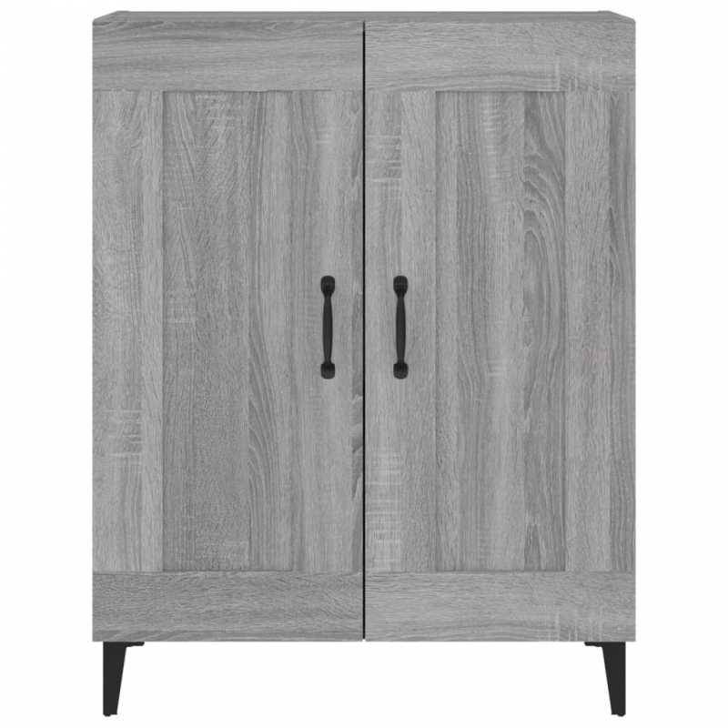 Sideboard Grau Sonoma 69,5x34x90 cm Holzwerkstoff