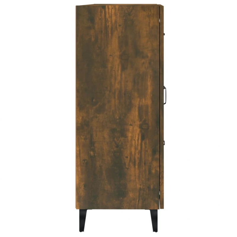 Sideboard Räuchereiche 69,5x34x90 cm Holzwerkstoff
