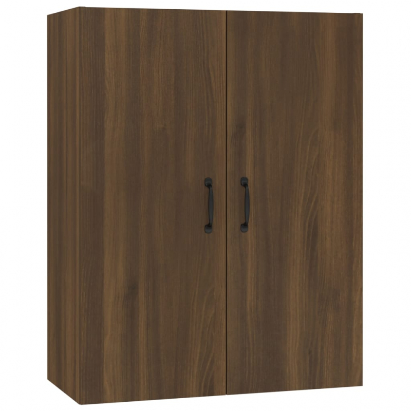 Hängeschrank Braun Eichen-Optik 69,5x34x90 cm Holzwerkstoff