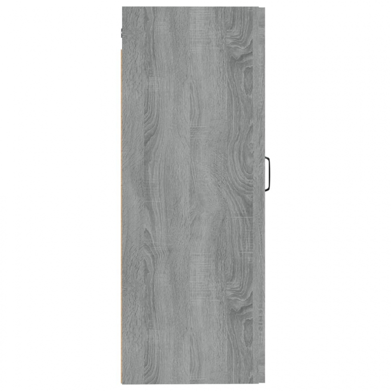 Hängeschrank Grau Sonoma 35x34x90 cm Holzwerkstoff