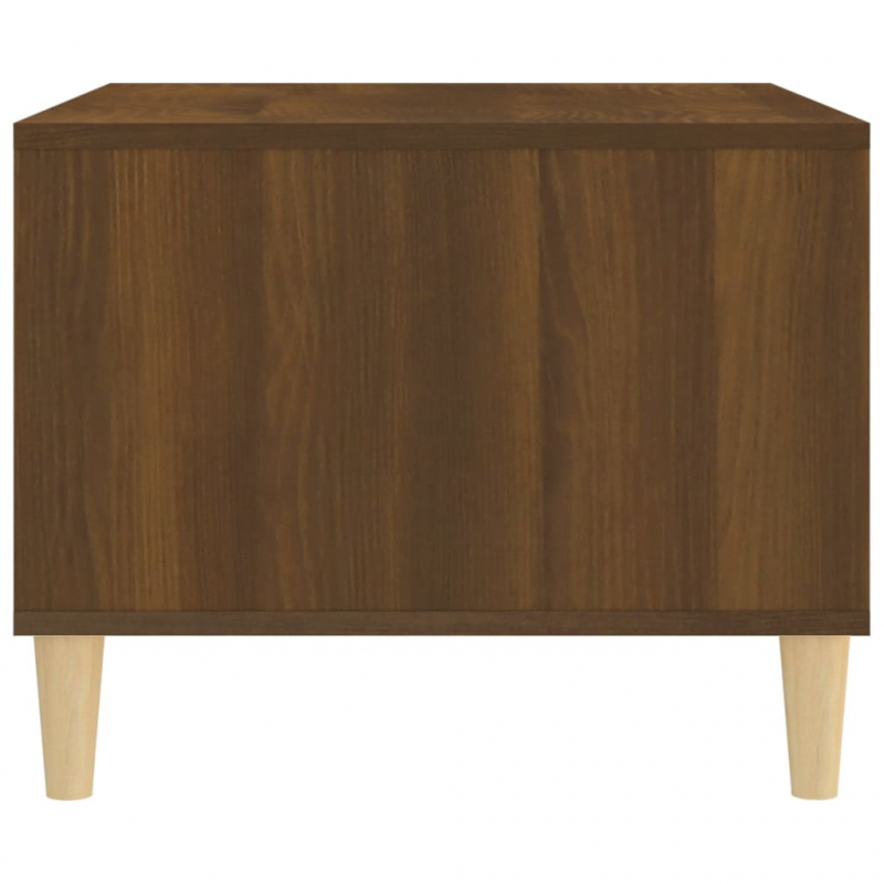 Couchtisch Braun Eichen-Optik 60x50x40 cm Holzwerkstoff
