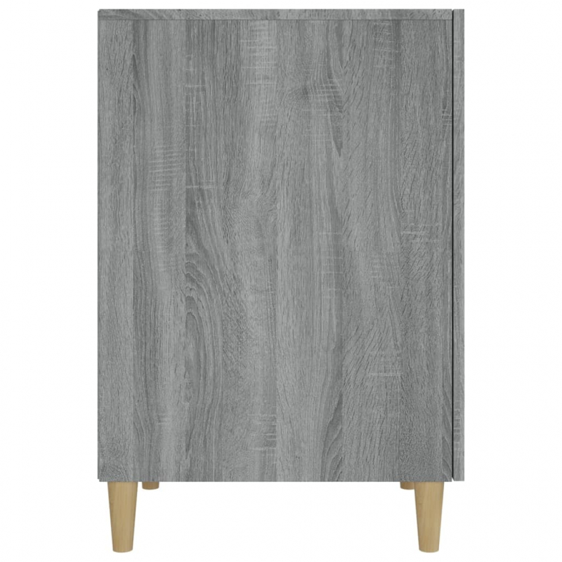 Schreibtisch Grau Sonoma 140x50x75 cm Holzwerkstoff