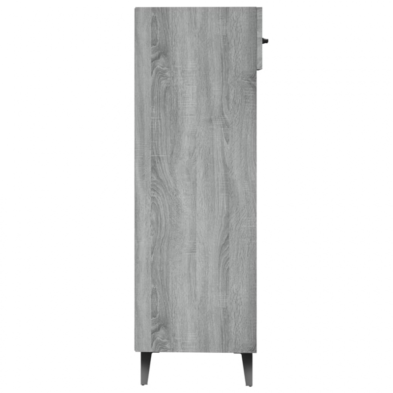 Schuhschrank Grau Sonoma 30x35x105 cm Holzwerkstoff