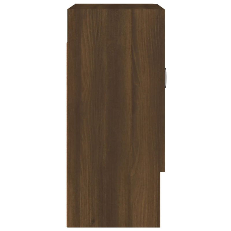 Wandschrank Braun Eichen-Optik 60x31x70 cm Holzwerkstoff