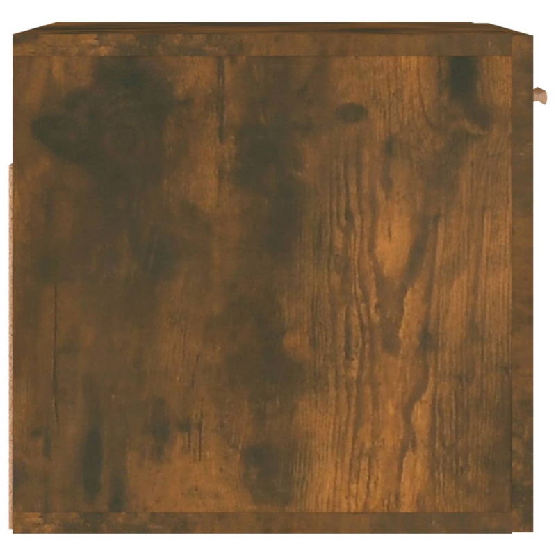 Wandschrank Räuchereiche 80x35x36,5 cm Holzwerkstoff