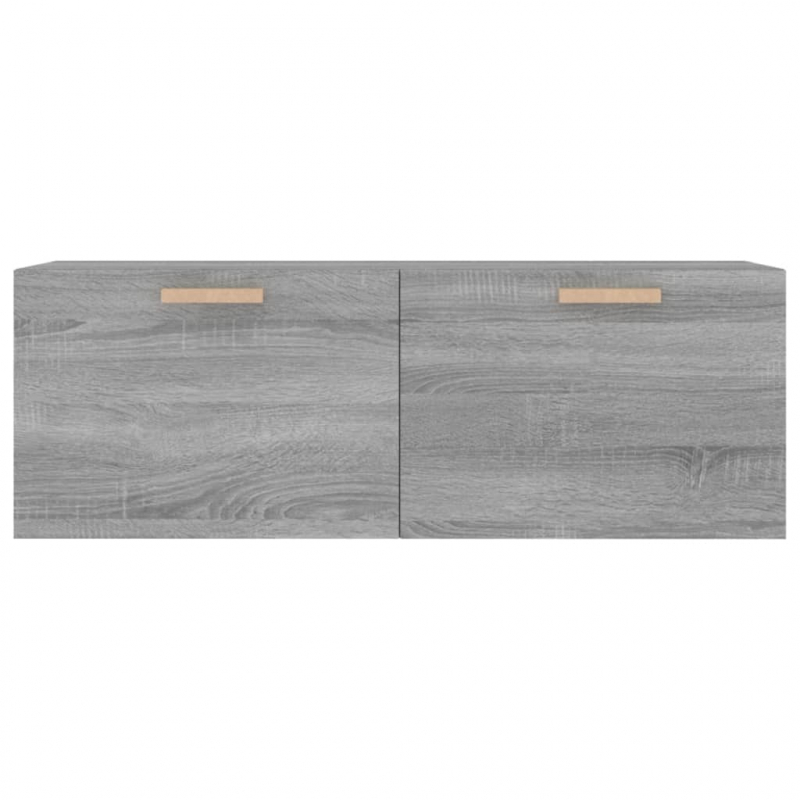 Wandschrank Grau Sonoma 100x36,5x35 cm Holzwerkstoff