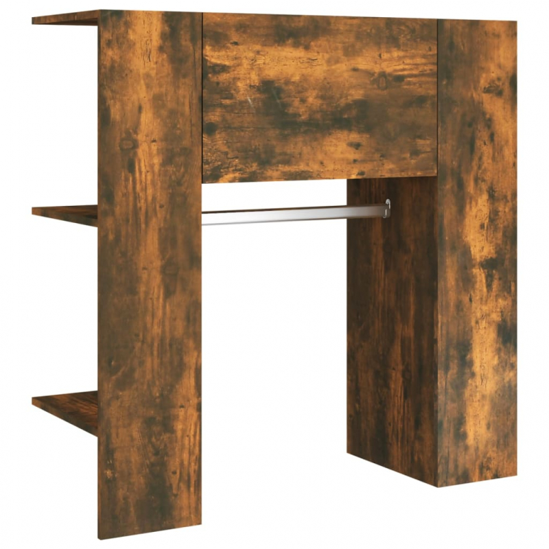 Flurschrank Räuchereiche 97,5x37x99 cm Holzwerkstoff