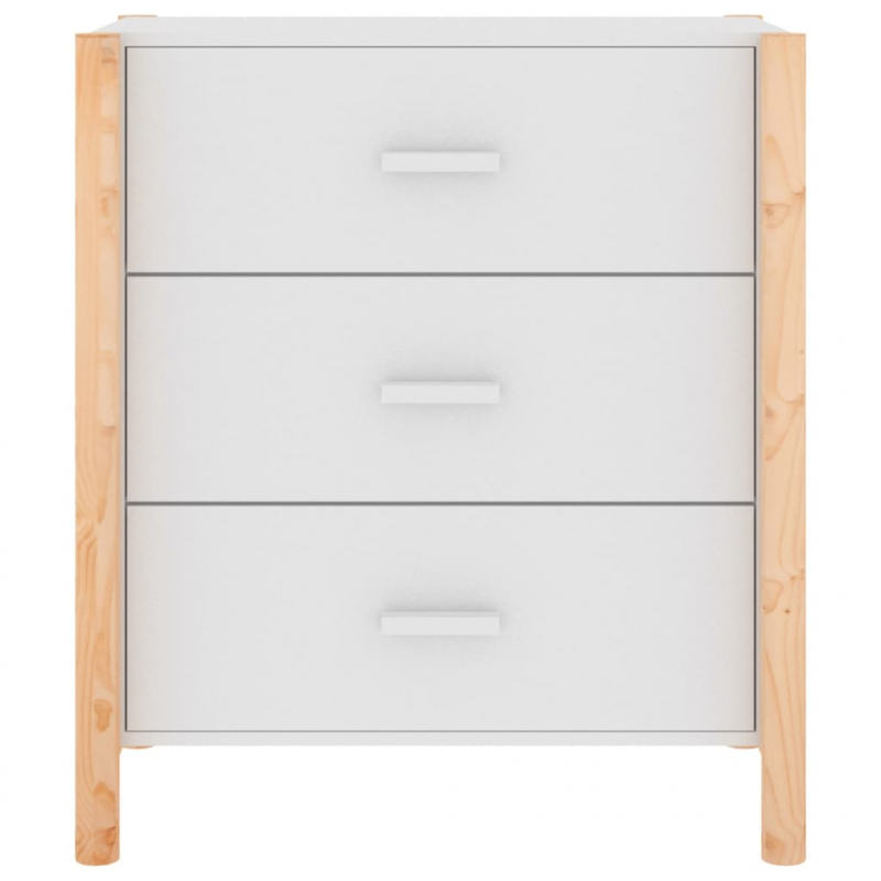 Sideboard Weiß 62x38x70 cm Holzwerkstoff