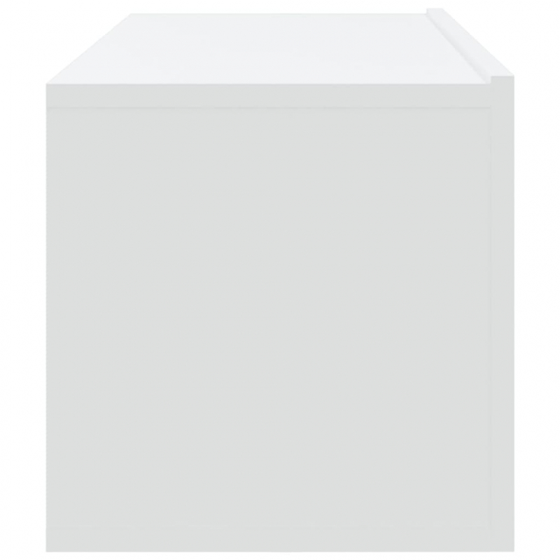 TV-Wandschränke 4 Stk. Weiß 100x30x30 cm