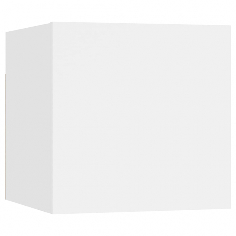 7-tlg. TV-Schrank-Set Weiß Holzwerkstoff