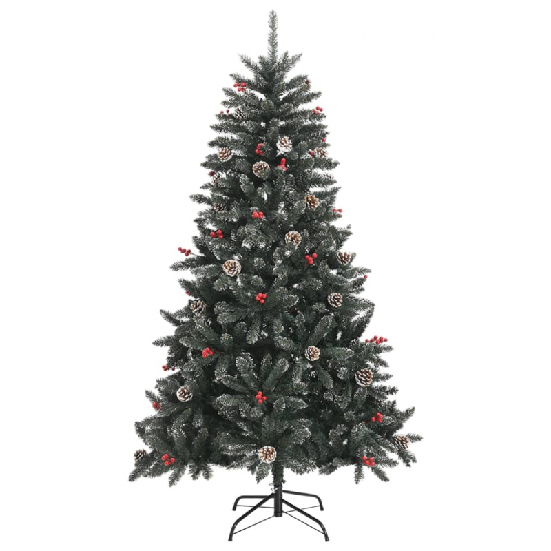 Künstlicher Weihnachtsbaum mit Ständer Grün 150 cm PVC