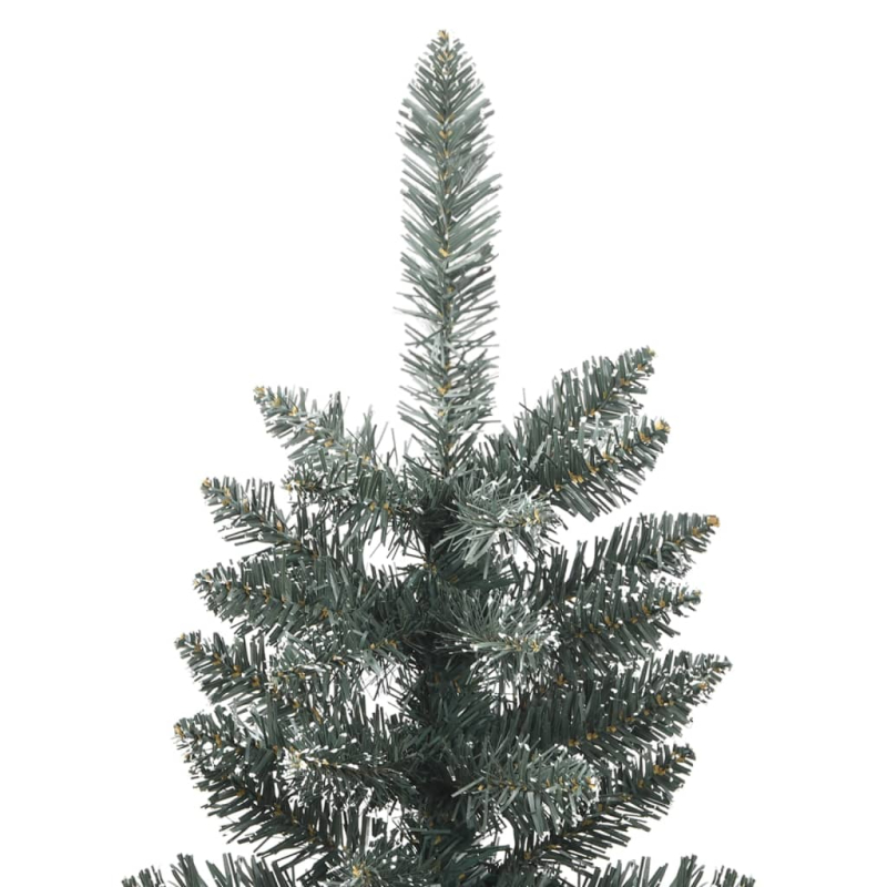 Künstlicher Weihnachtsbaum mit Ständer Schlank Grün 120 cm PVC