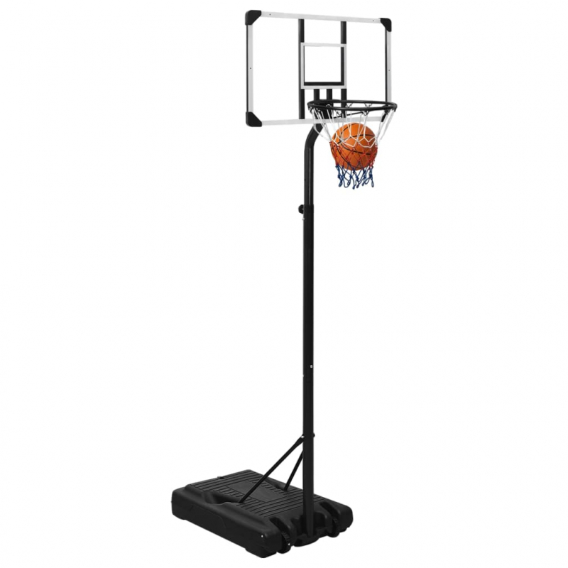 Basketballständer Transparent 235-305 cm Polycarbonat