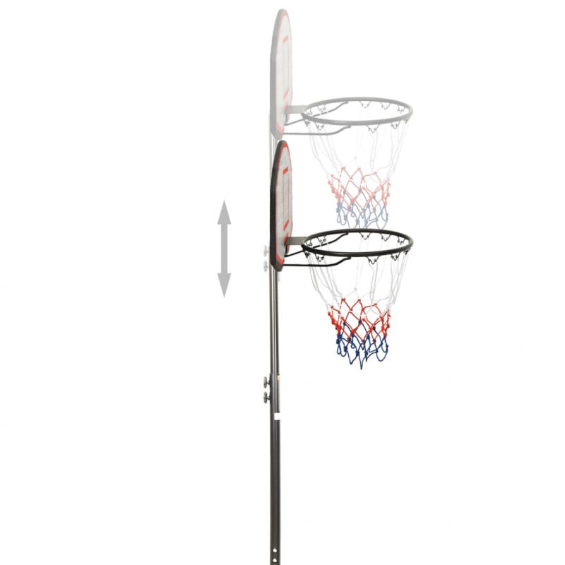 Basketballständer Schwarz 216-250 cm Polyethylen