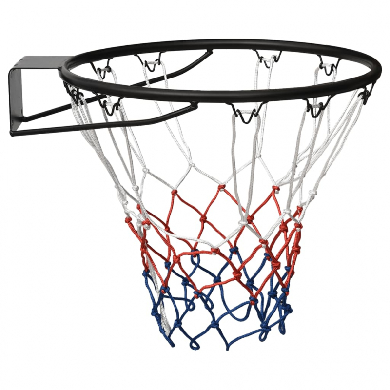 Basketballring Schwarz 45 cm Stahl